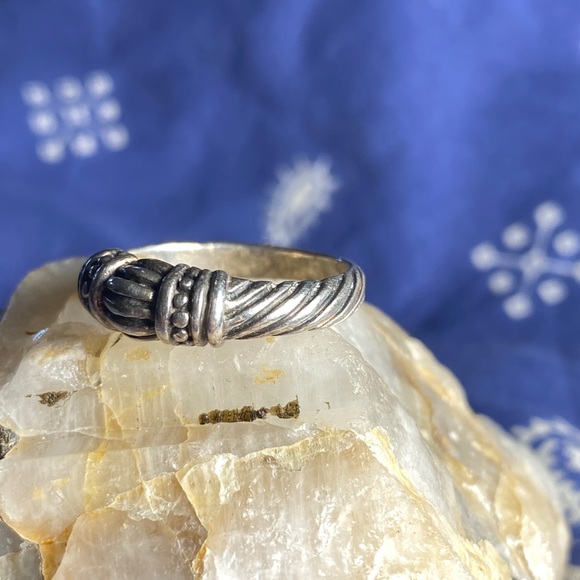 Sterling silver Decretive Ring - Antique - Picture 2 of 6